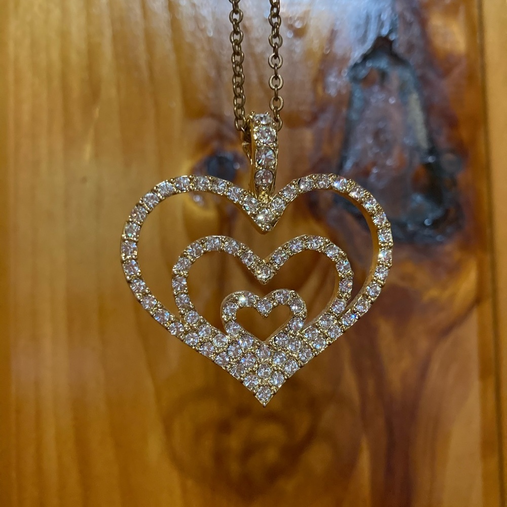 Golden Heart Necklace (Probably Fake Gold)